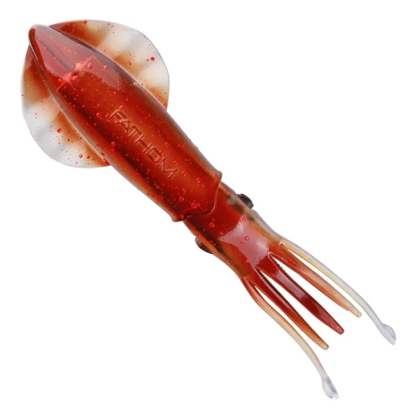 Fathom Offshore Vivid Squid 9" Natural Brown